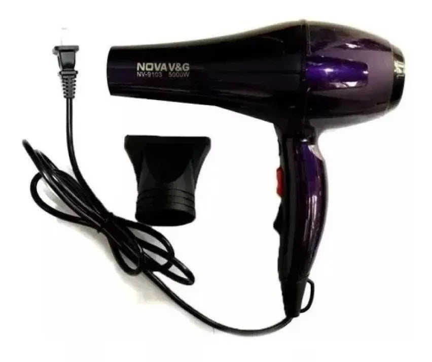 SECADOR DE CABELLO NOVA NV-9103 VIOLETA