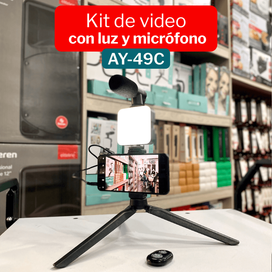 🔥🔥 KIT DE VÍDEO PROFESIONAL (3 EM 1) 🔥🔥